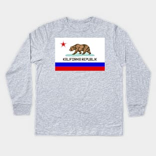 Kalifornia Republik Kids Long Sleeve T-Shirt